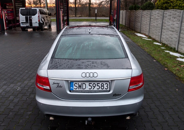 Audi A6 cena 22000 przebieg: 268200, rok produkcji 2008 z Sulęcin małe 352